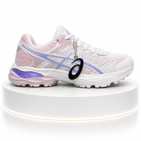 Жіночі кросівки Asics Gel-Flux 4 білі з рожевим та лавандовим AS-107-4 фото